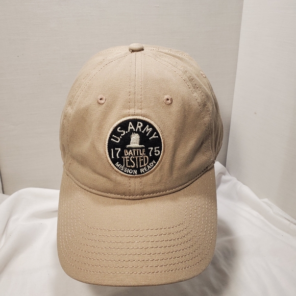 The Game Other - The Game Tan Cap U.S. Army 1775 Army Tested Battle Ready Mission Ready Nice